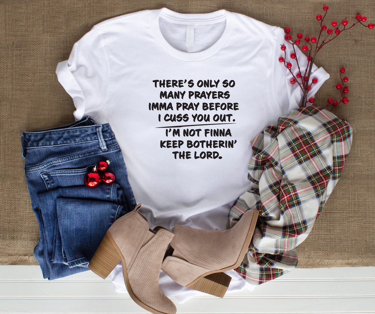 There's only so many prayers.....