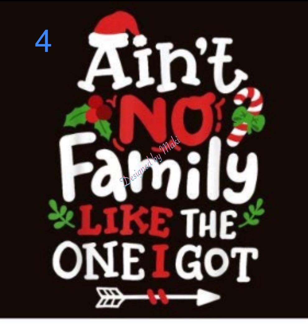 Ain’t No Family Like the One I Got - Christmas Editions