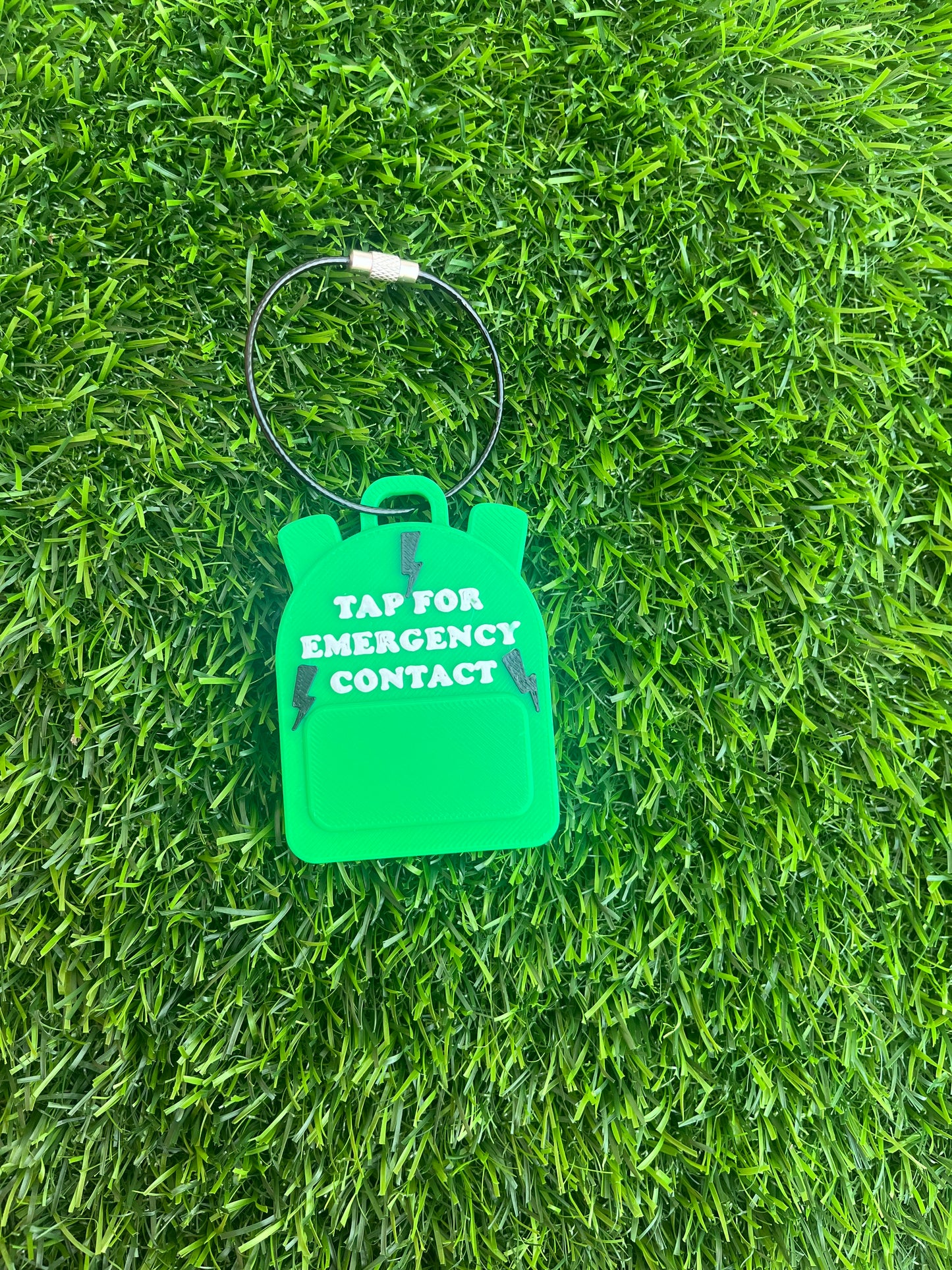 3D Printed NFC Emergency Contact Tag
