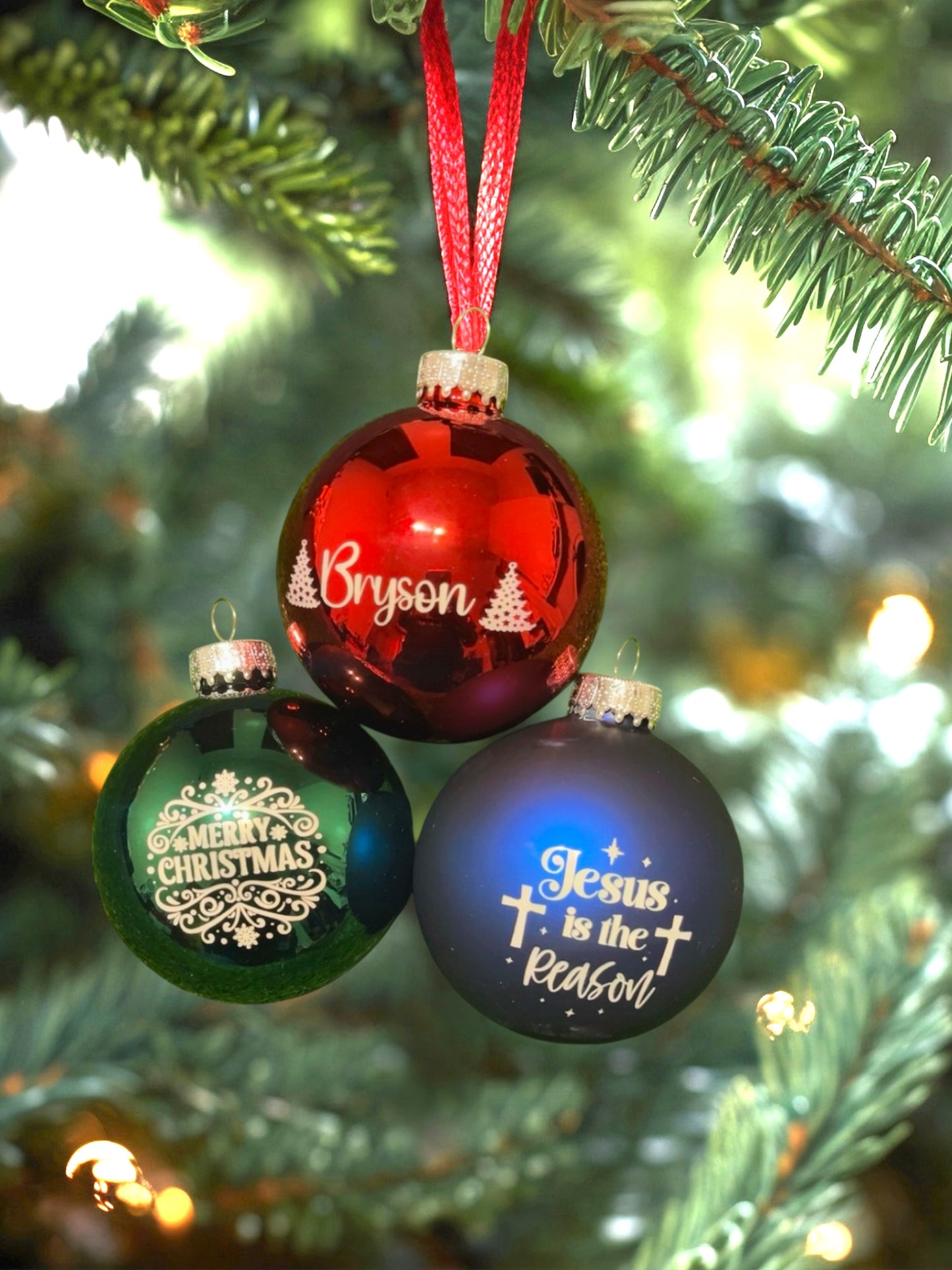 ✨ Custom 3” Glass Ornaments — Pre-Order Now! ✨