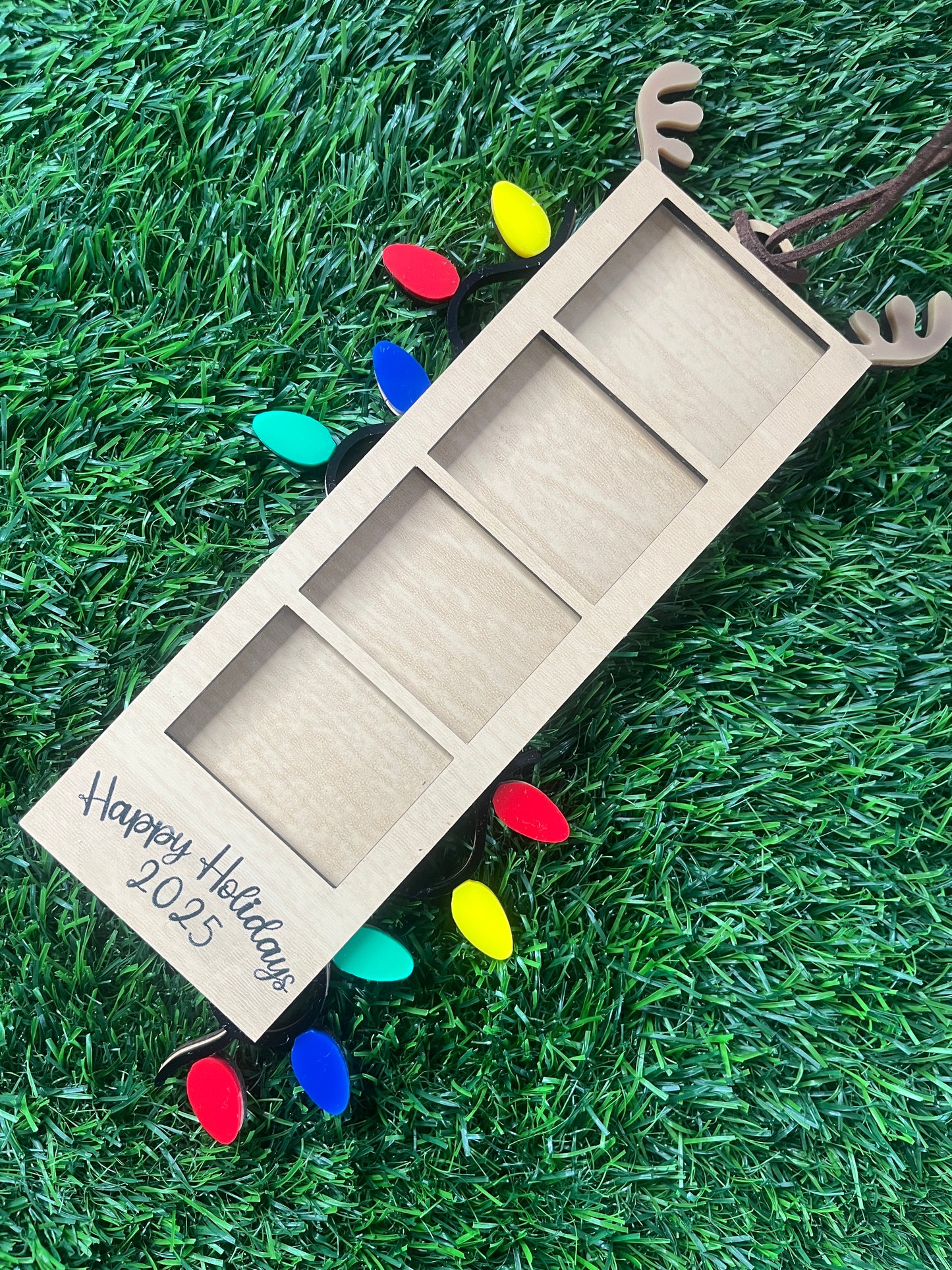 Custom Photo Booth Strip Ornament