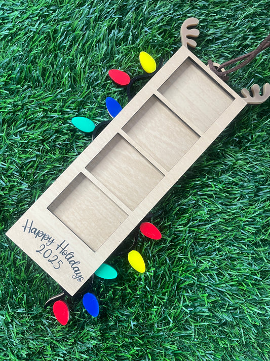 Custom Photo Booth Strip Ornament