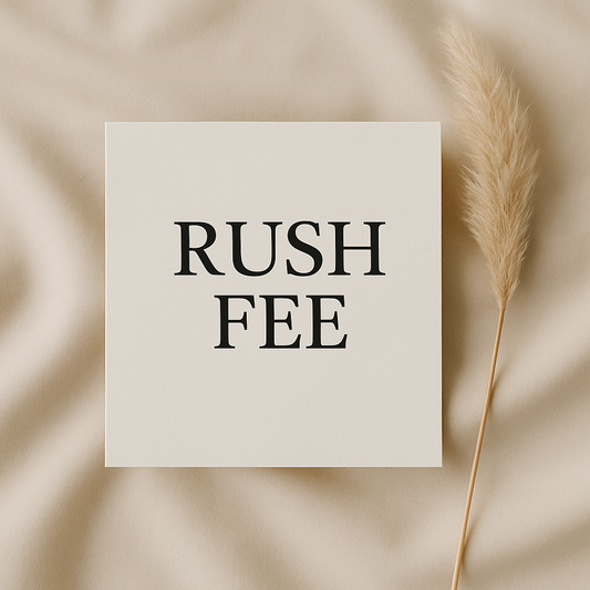 Rush Fee